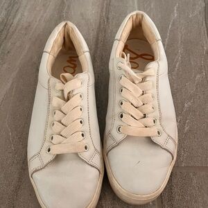 Woman Sam Edelman White Sneakers